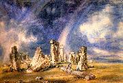 John Constable Stonehenge Germany oil painting artist